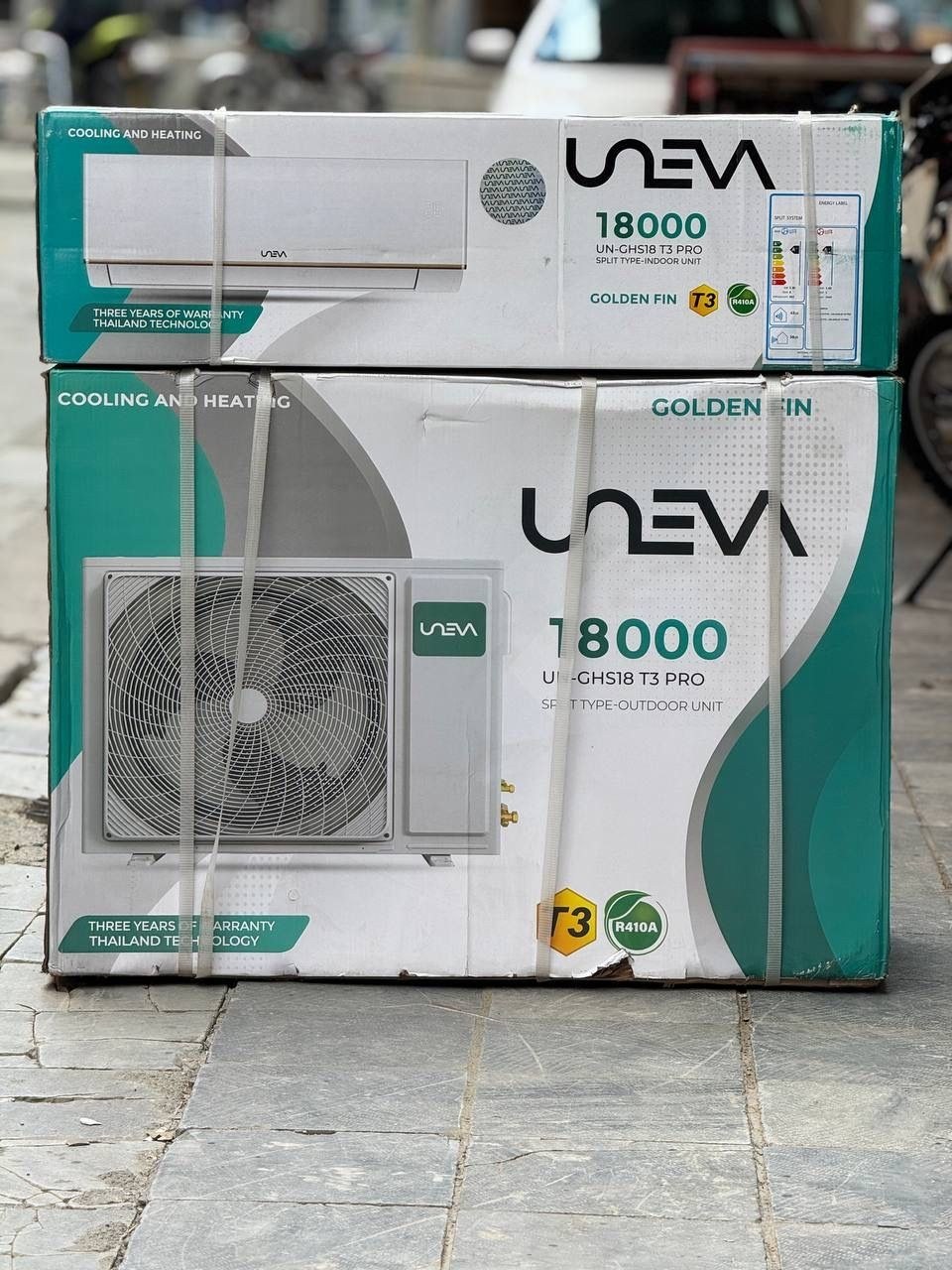 کولر گازی یونیوا مدل UN-GHS18 PRO T3 ظرفیت 18000 Univa 18000 UN-GHS18 PRO T3 Air Conditioner