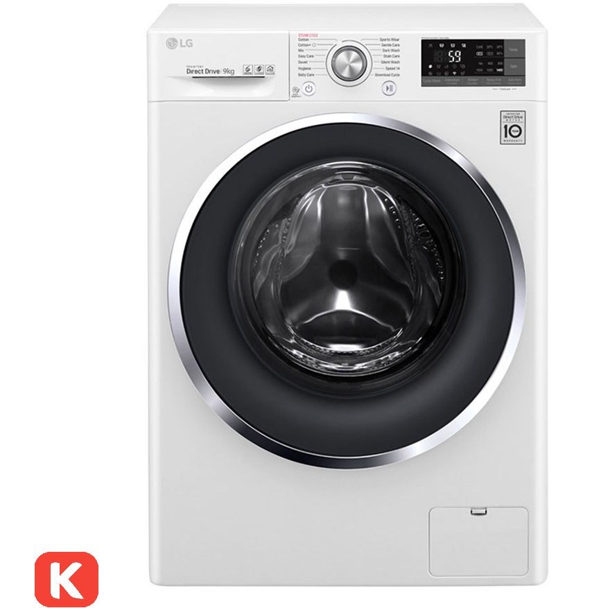ماشین لباسشویی ال جی مدل WJ6140WTP / F4J6TNP8S LG washing machines J6 / F4J6 8KG