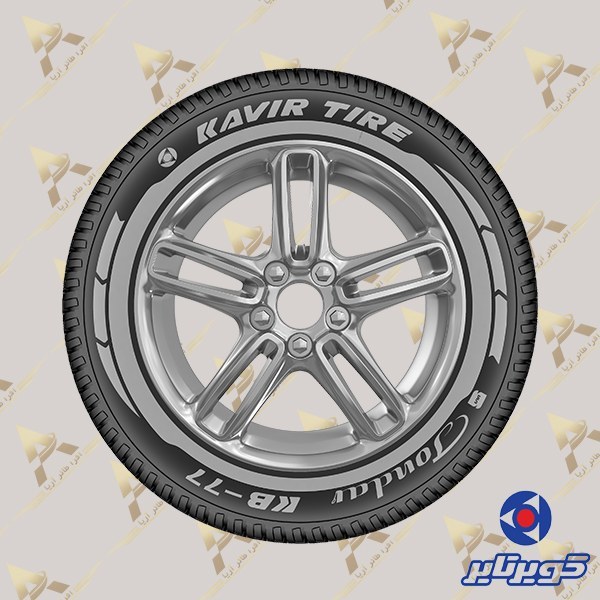 لاستیک کویر 205/60/15 گل KB77