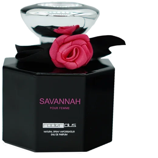 عطر ادوپرفیوم زنانه رودیر پلاس ساوانا حجم ۱۰۰ میلی لیتر خنک شیرین
