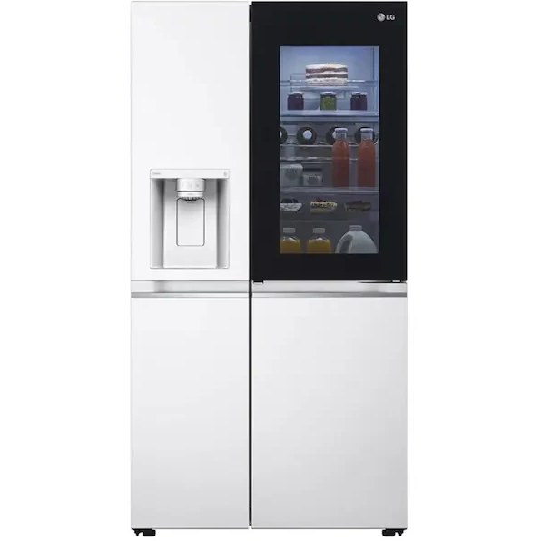 یخچال فریزر ساید بای ساید دو درب 24 فوت ال جی سفید مدل GCX-287TVW (X287)گارانتی 24 ماهه طلایی امیتیس سرویس (ضمانت اصالت کالا) + 12 ماه بیمه شرکتی
