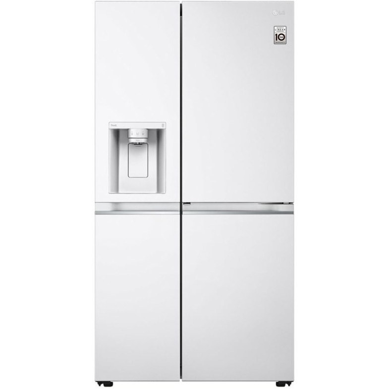 یخچال فریزر ال جی GC-J267SQSS یخچال فریزر ساید بای ساید دو درب 24 فوت ال جی مدل GC-J267SQSS رنگ سفید محصول 2022