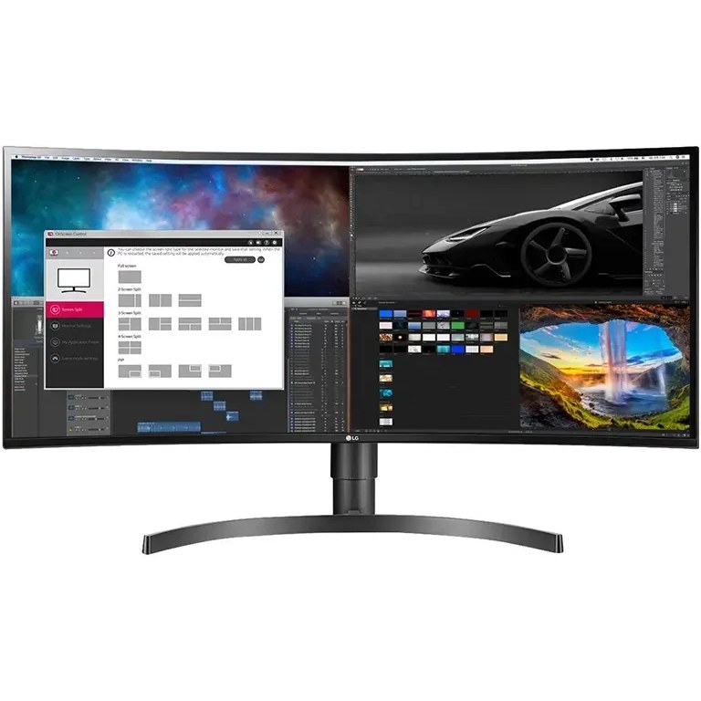 مانیتور مخصوص بازی ال جی مدل LG 34WR50QC B سایز 34 اینچ منحنی LG 34WR50QC B 34 inch Gaming Curved Monitor