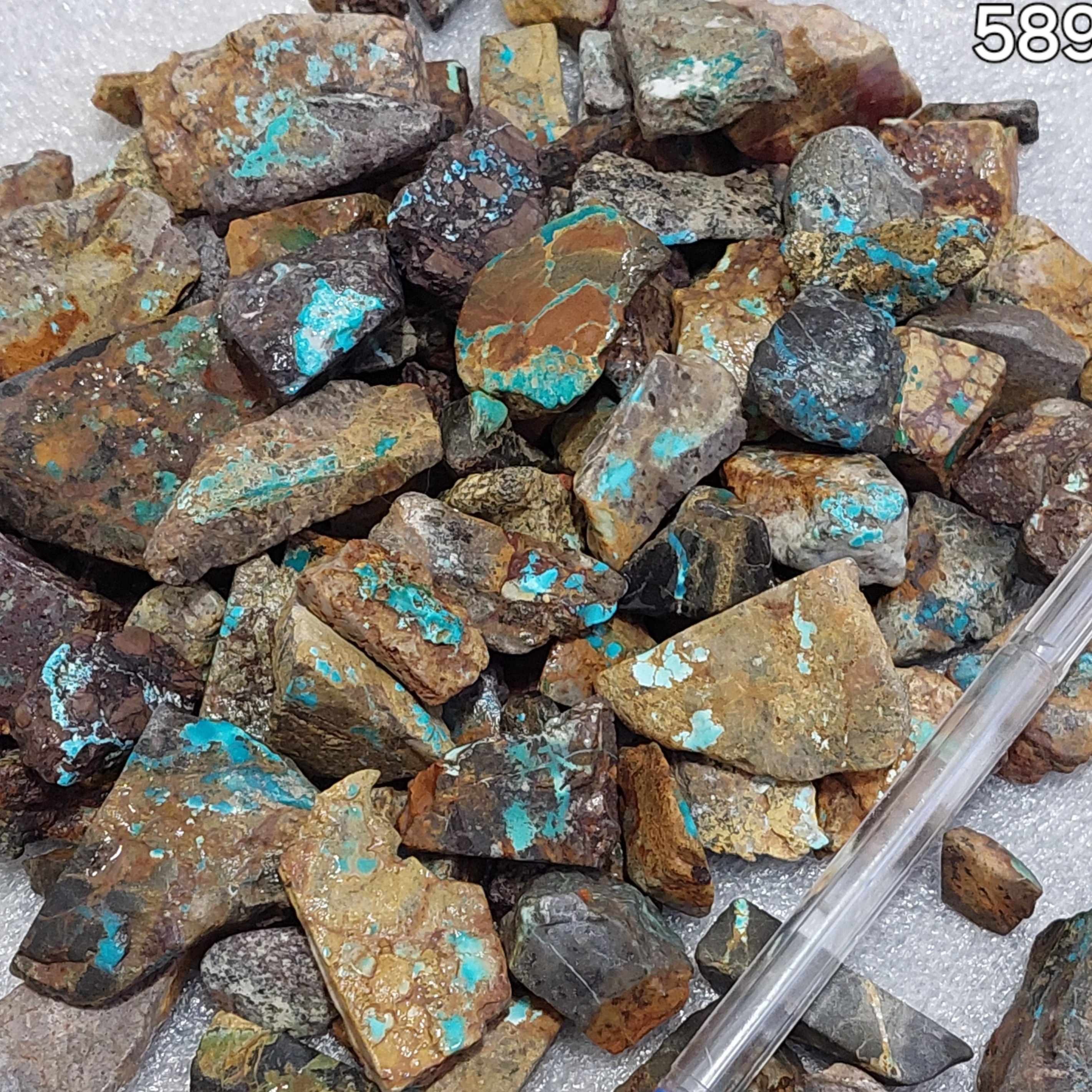 فیروزه نیشابوری تیز بر شده کد 589 وزن یک کیلو