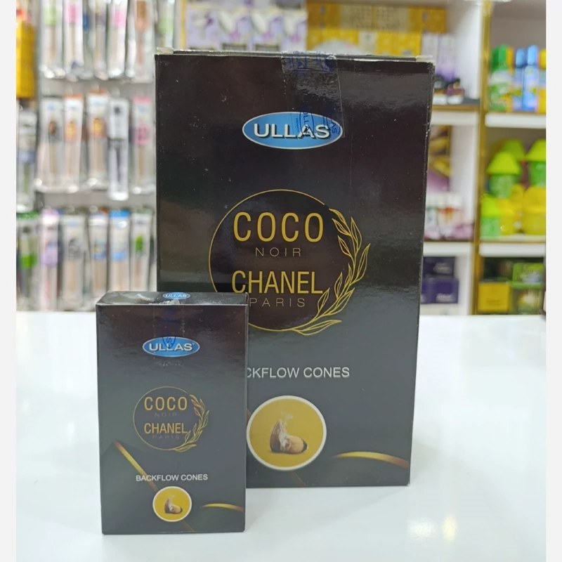 عود آبشاری رایحه کوکو نویر شنل( Coco Noir Chanel) برند الاس(Ullas)