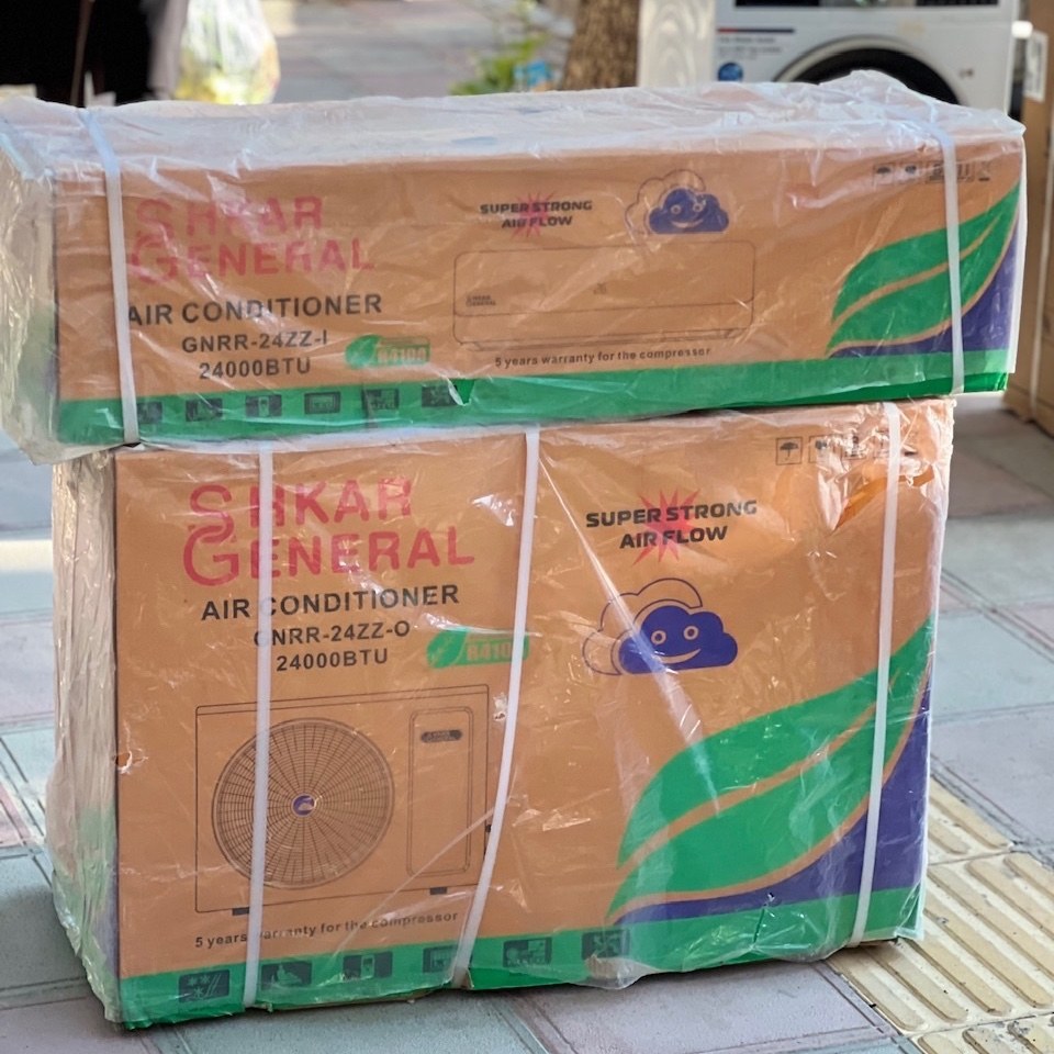 کولرگازی جنرال شکار سایز 24000 موتور سنگین