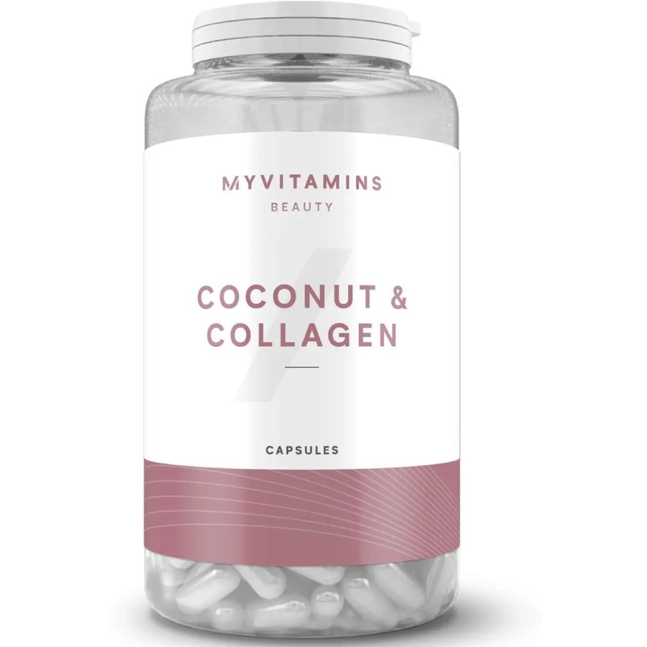 کپسول کوکونات کلاژن مراقبت از پوست،مو و ناخن مای ویتامینز 180 عددی Coconut Collagen My Vitamins