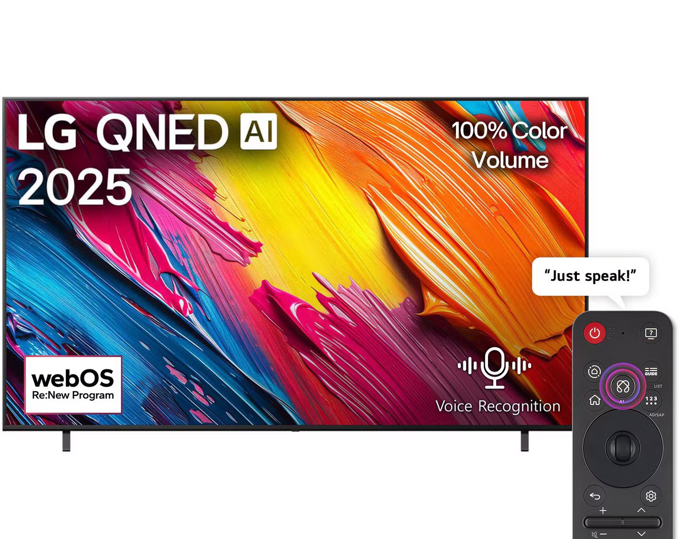تلویزیون ال جی ۵۵QNED70A6A سایز ۵۵ اینچ Ultra HD 4K