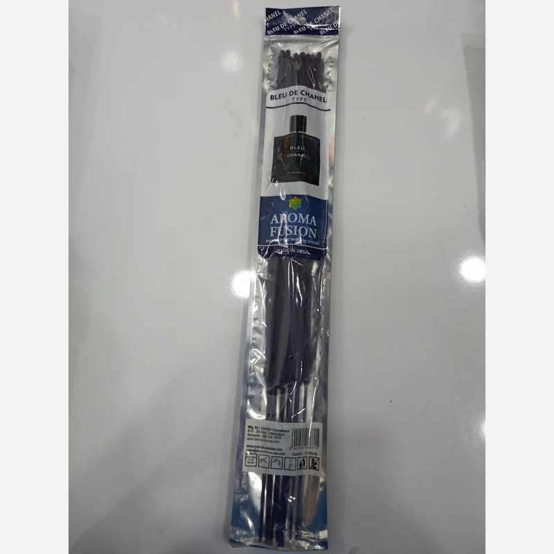 عود آرومافیوژن(Aroma Fusion) بلند 50 سانتی برند دارشان(Darshan) رایحه بلو شنل(Blue Chanel )