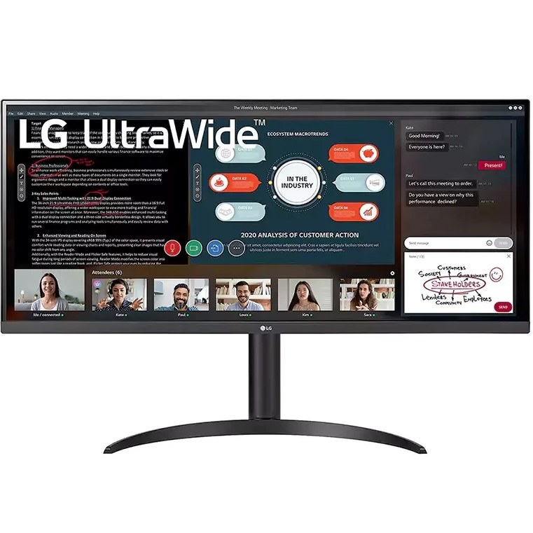 مانیتور مخصوص بازی ال جی مدل LG 34wp550 سایز 34 اینچ LG 34wp550 34 inch Gaming Monitor