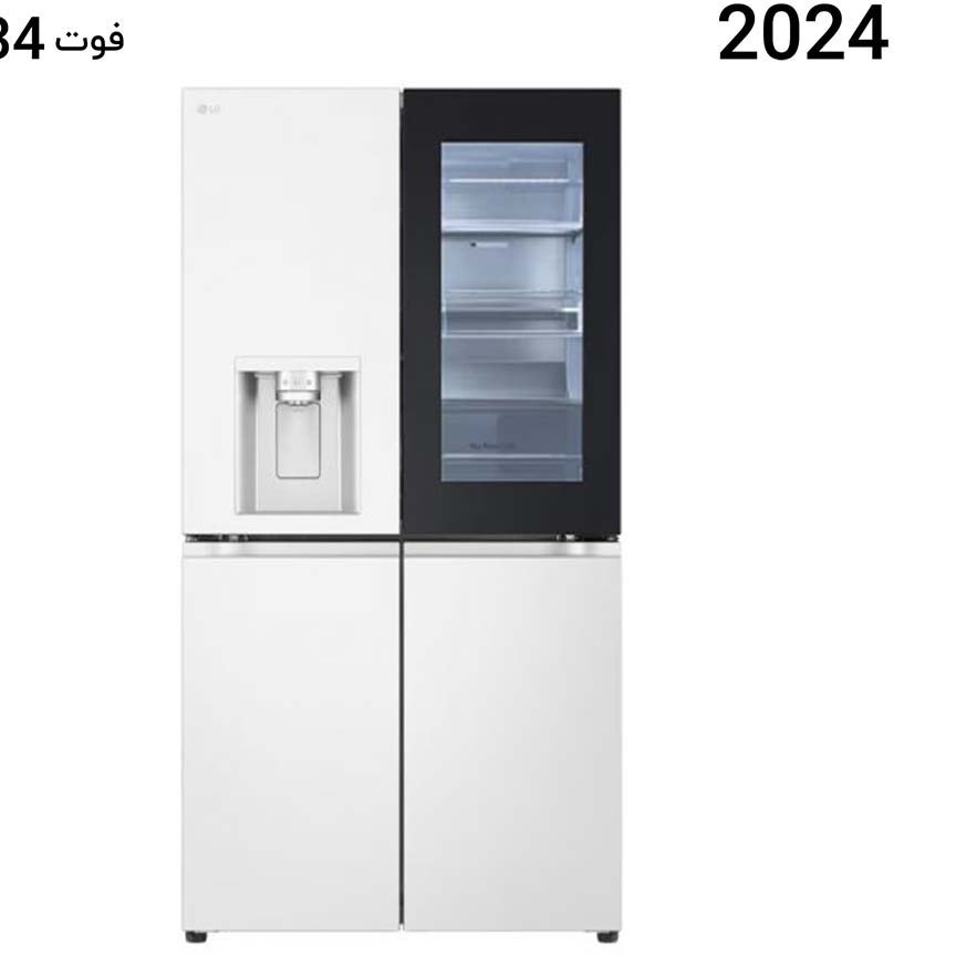 یخچال فریزر ال جی ساید بای ساید X39 رنگ سفید مدل GR-X39FFQRL