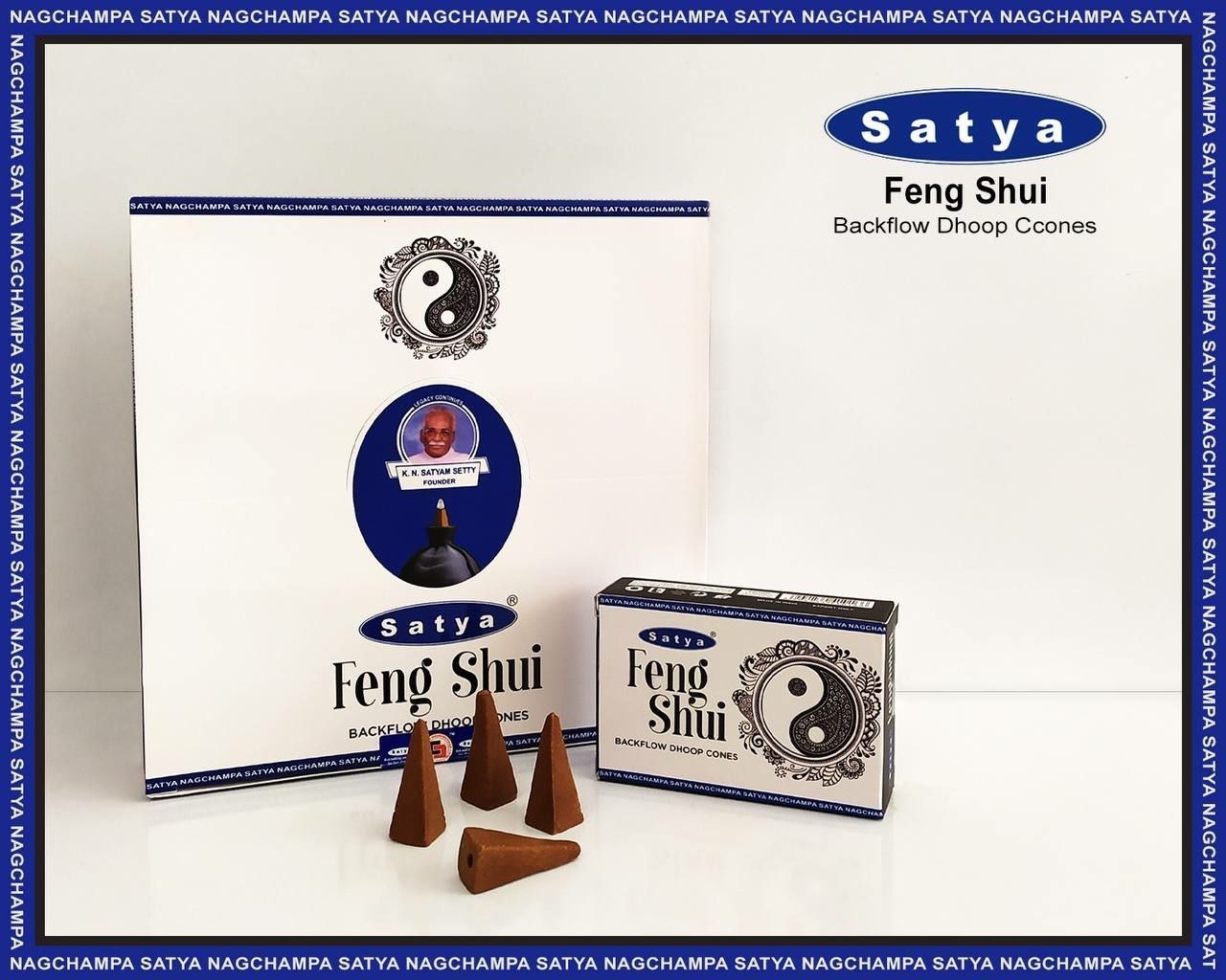 عود آبشاری Satya مدل Feng Shui