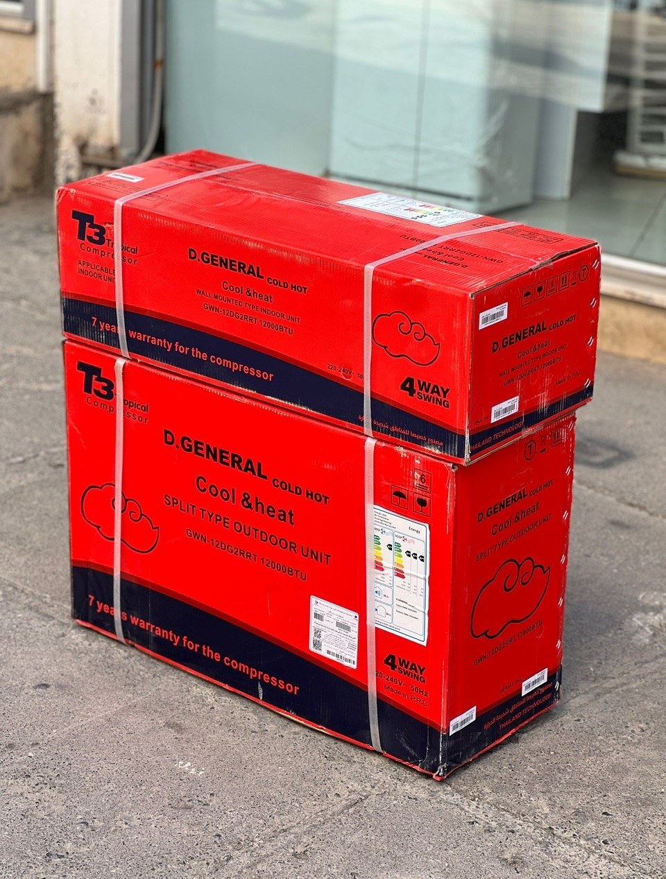 کولر گازی دي جنـــرال | D.General - GWN-12000BTU