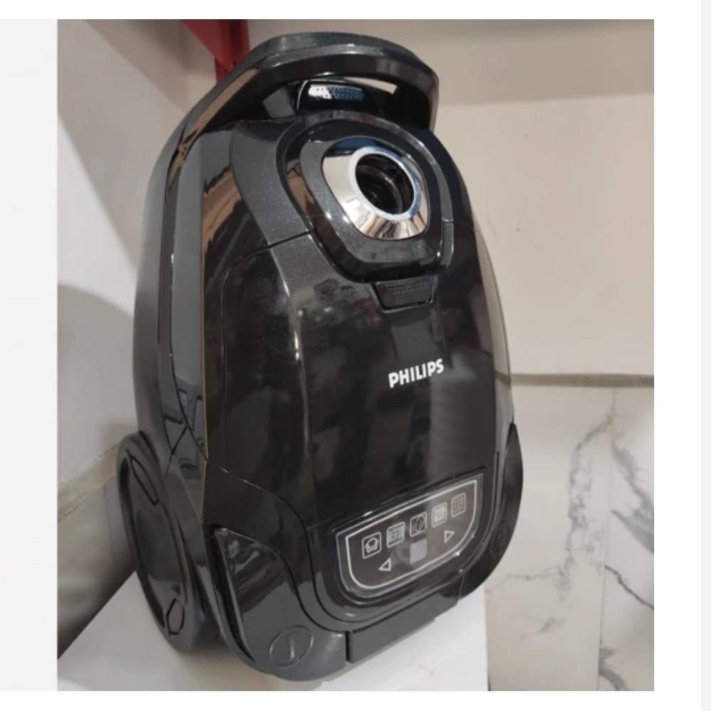 جاروبرقی فیلیپس جارو برقی philips مدل 9173 توان 3000 وات واقعی مکش بسیار قوی صفحه لمسی بدنه اکلیلی ارسال رایگان
