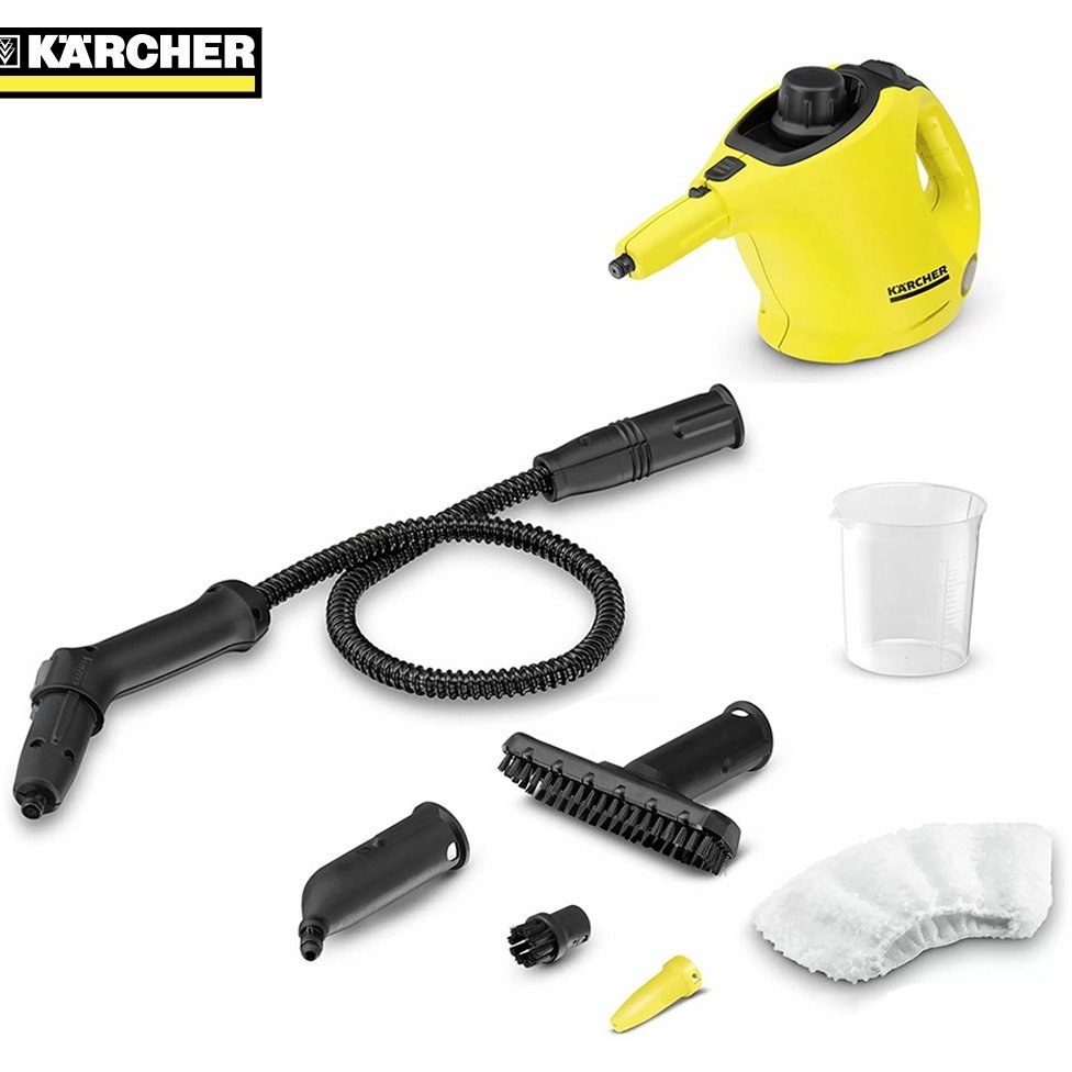 بخارشوی کارچر SC1 Deluxe زرد