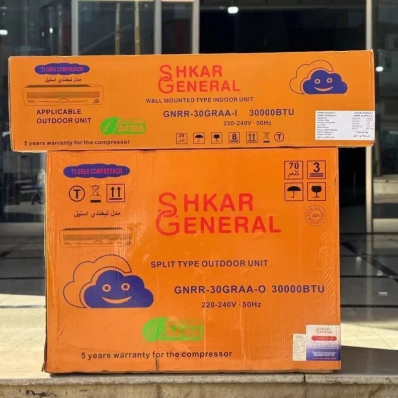 کولر گازی 30000 جنرال شکار