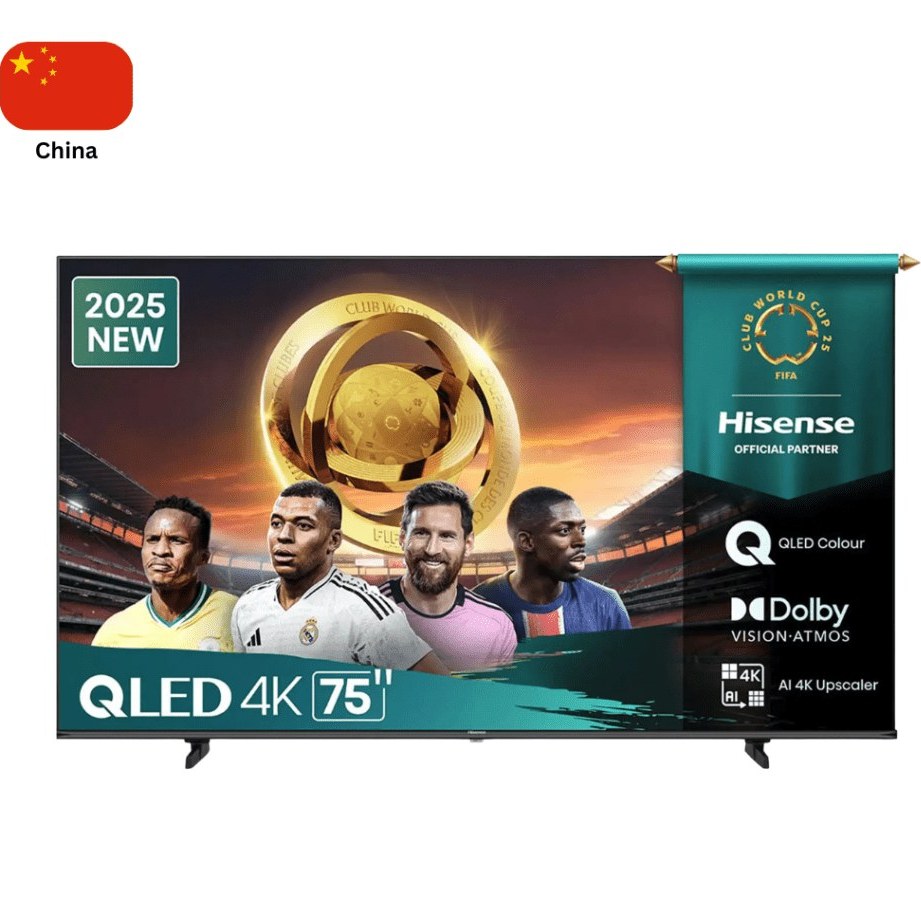 تلویزیون هوشمند هایسنس مدل Q61Q سایز ۷۵ اینچ QLED Ultra HD 4K