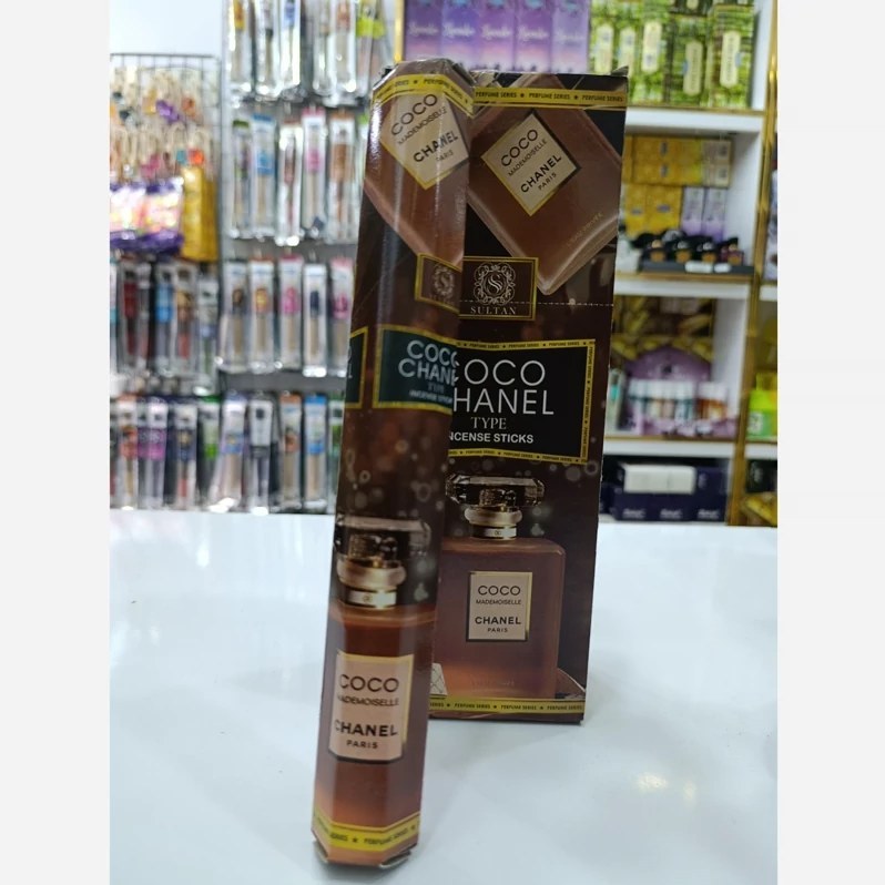عود خوشبوکننده رایحه کوکو شنل( Coco Chanel ) باکس 6 بسته ای