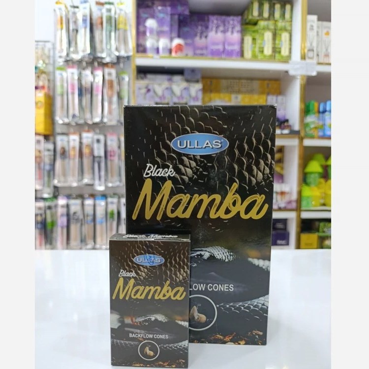 عود آبشاری رایحه بلک مامبا( Black Mamba) برند الاس(Ullas)