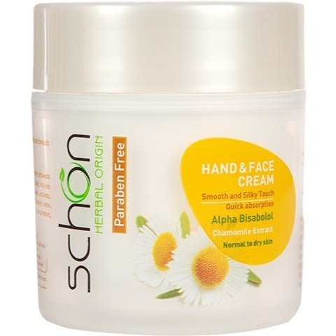 کرم مرطوب کننده شون دست و صورت بابونه 150 میل Schon hand and face moisturizing cream 150ml