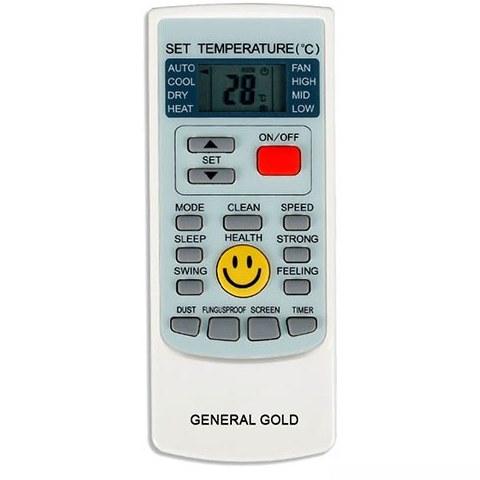 کولر گازی جنرال گلد مدل دلتا S18000 ظرفیت 18000 General Air Conditioner GG-S18000 Delta