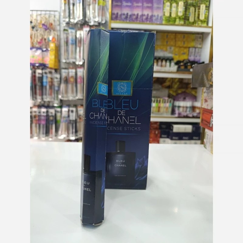عود خوشبوکننده رایحه بلو شنل( Blue De Chanel) باکس 6 بسته ای